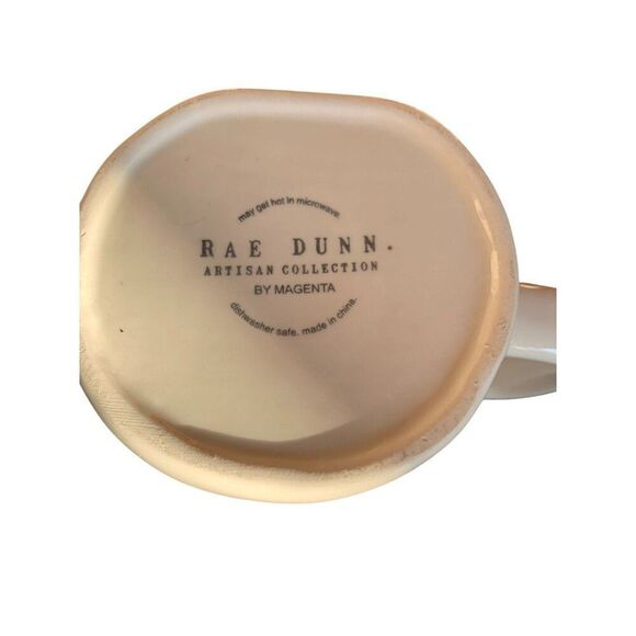 Rae Dunn Artisan Collection "Gulp" Mug White With Blue Interior‎ - Picture 5 of 5